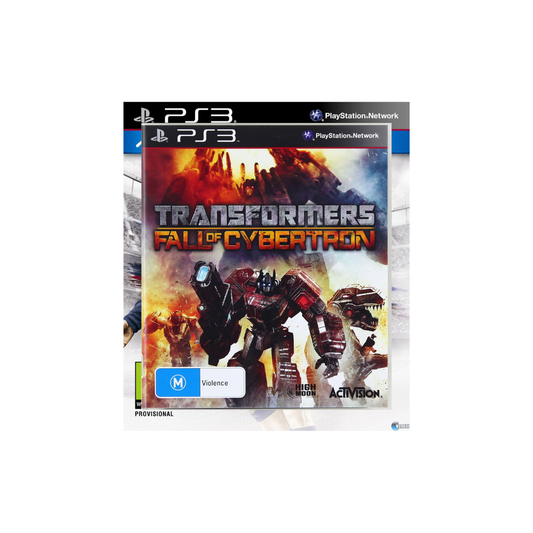 Transformers: Fall of Cybertron – Juego PlayStation 3 Usado