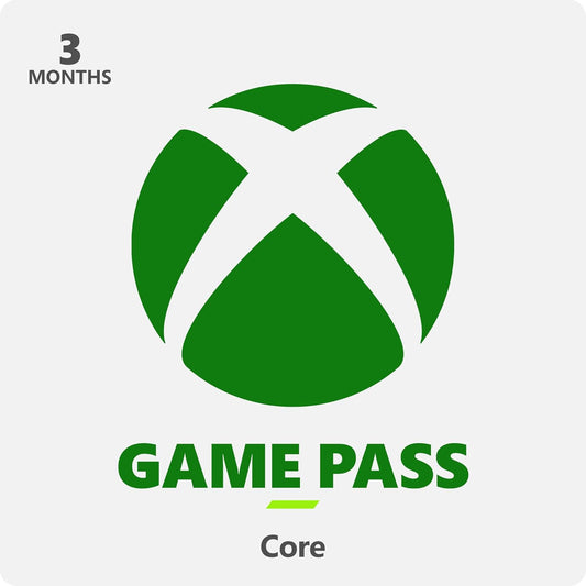 Xbox Game Pass Core - Membresía de 3 meses [Código digital]