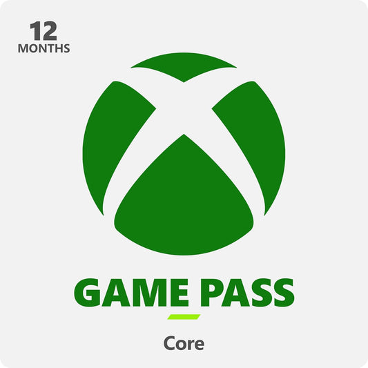 Xbox Game Pass Core - Membresía de 12 meses [Código digital]