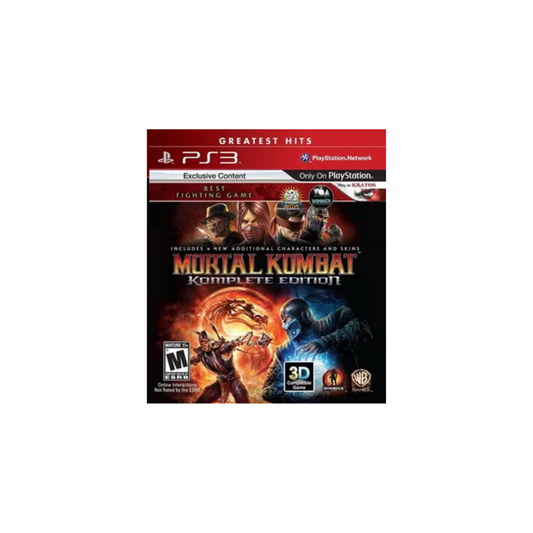 Mortal Kombat: Komplete Edition – Juego PlayStation 3 Usado