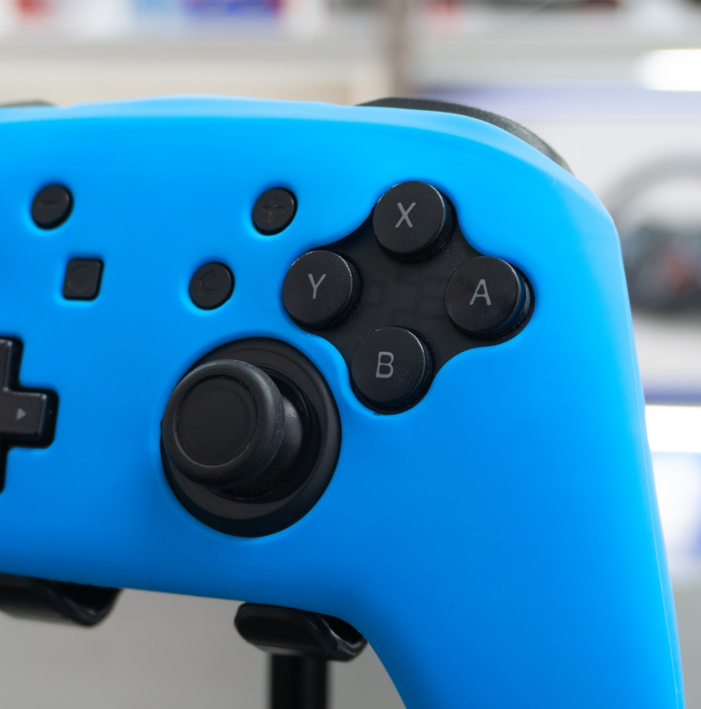 Cover de silicón azul para Pro-Controller Nintendo Switch