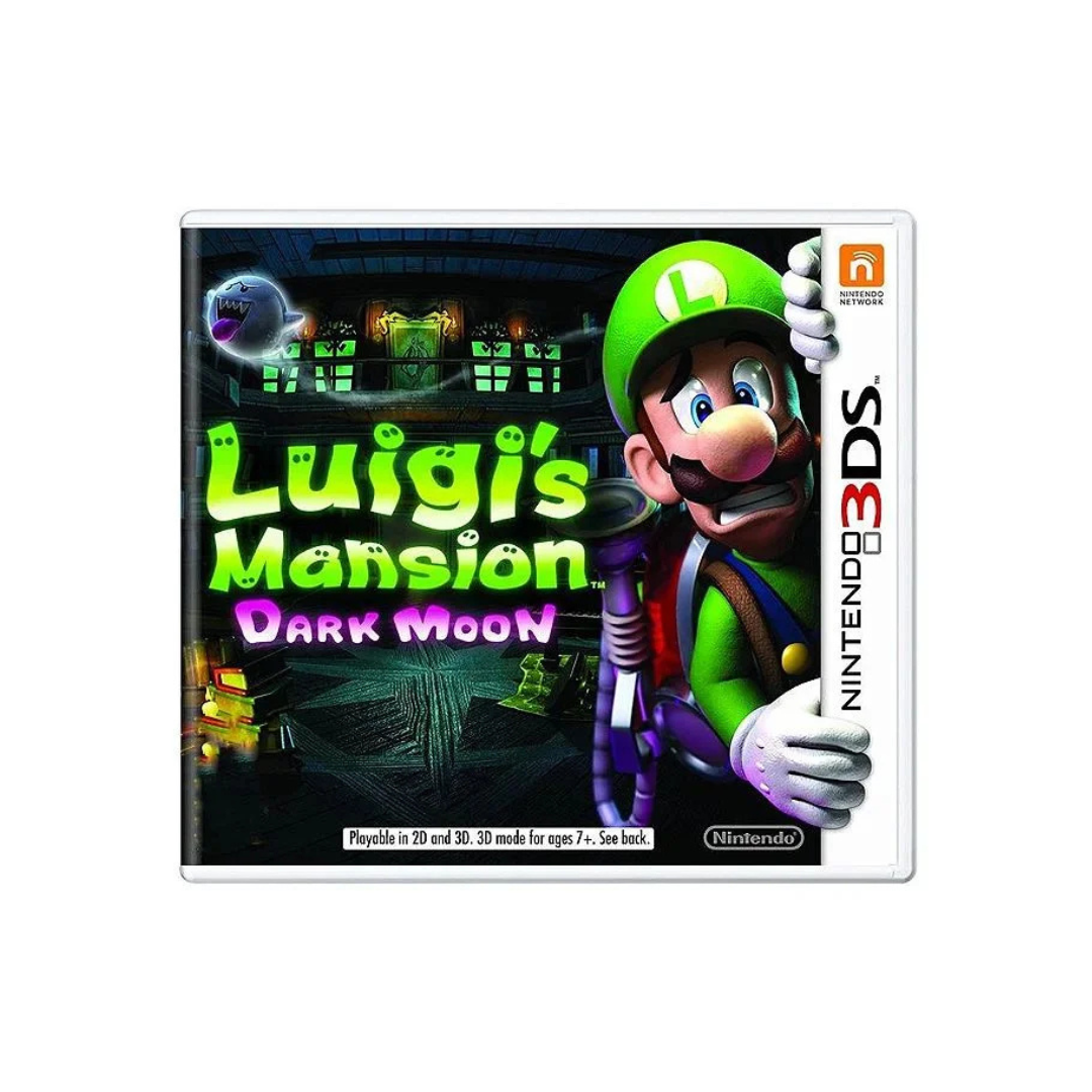 Luigi’s Mansion Dark Moon Nintendo 3DS Usado