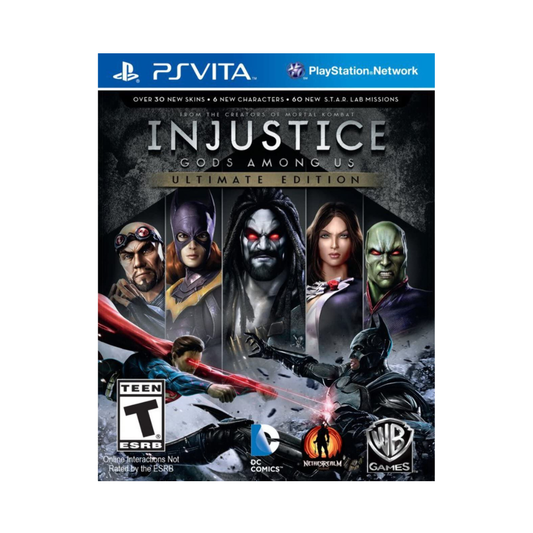 Injustice: Ultimate Edition - Juego Usado PS Vita