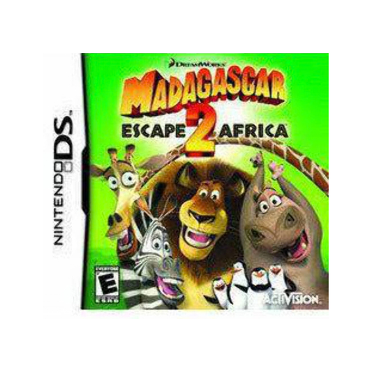 Madagascar: Escape 2 Africa – Juego Nintendo DS Usado