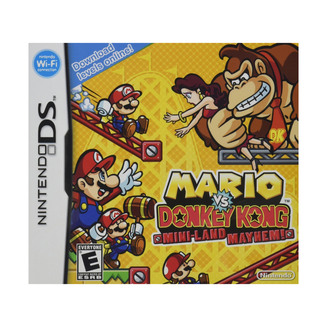 Mario vs. Donkey Kong: Mini-Land Mayhem – Juego Nintendo DS Usado