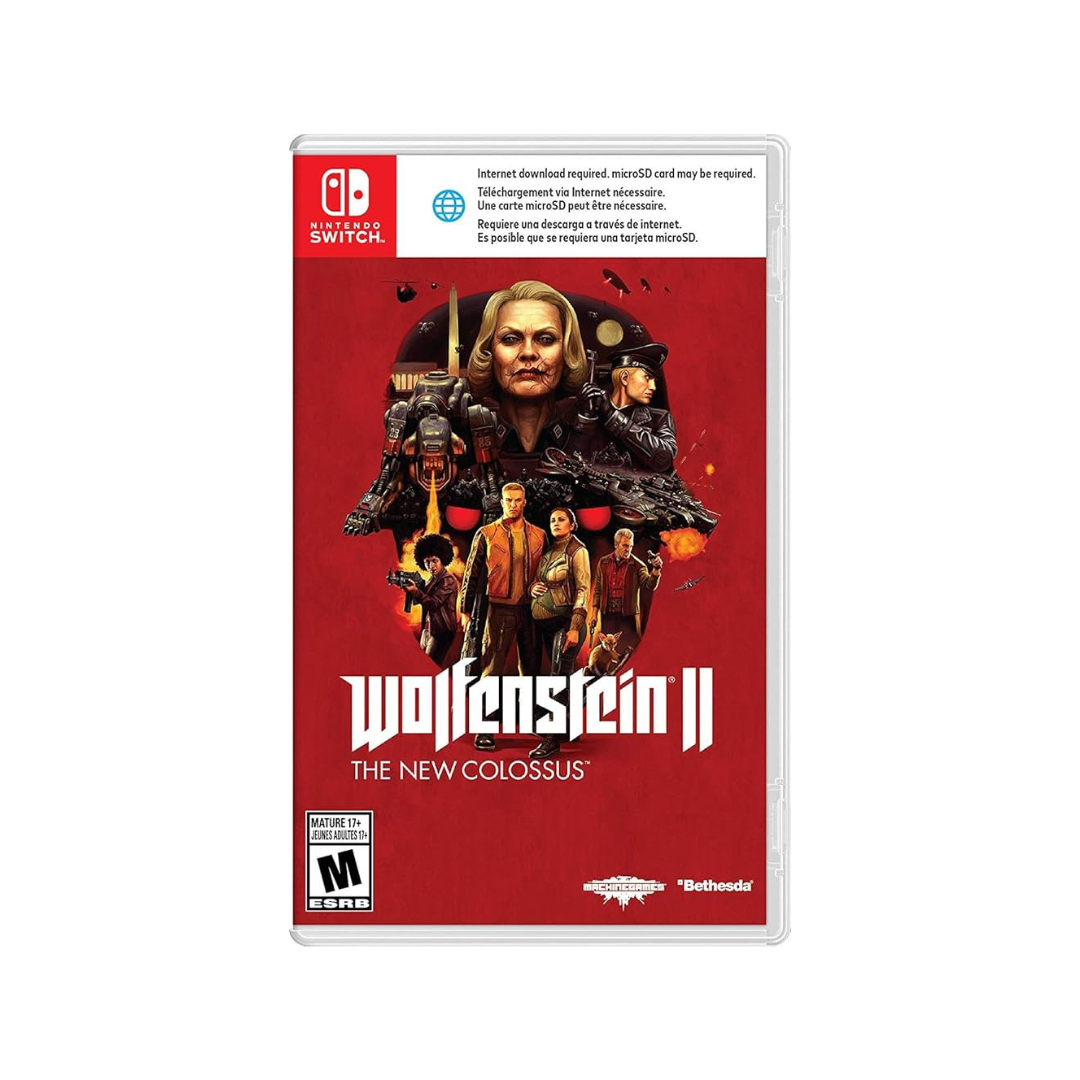 Juegos wolfenstein 2 Nintendo Switch usado.