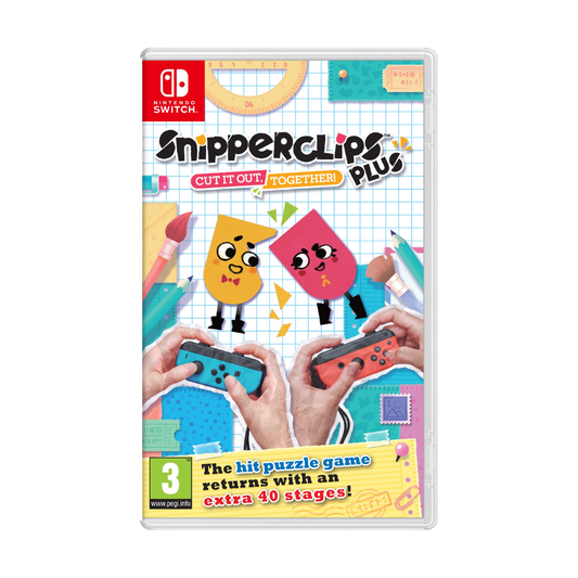 Snipperclips Plus: Cut it out, together! Nintendo Switch usado