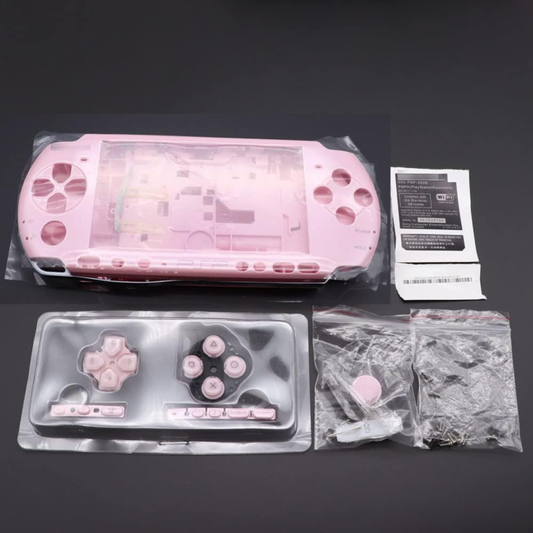 Carcasa Completa Para Psp 3000 rosa