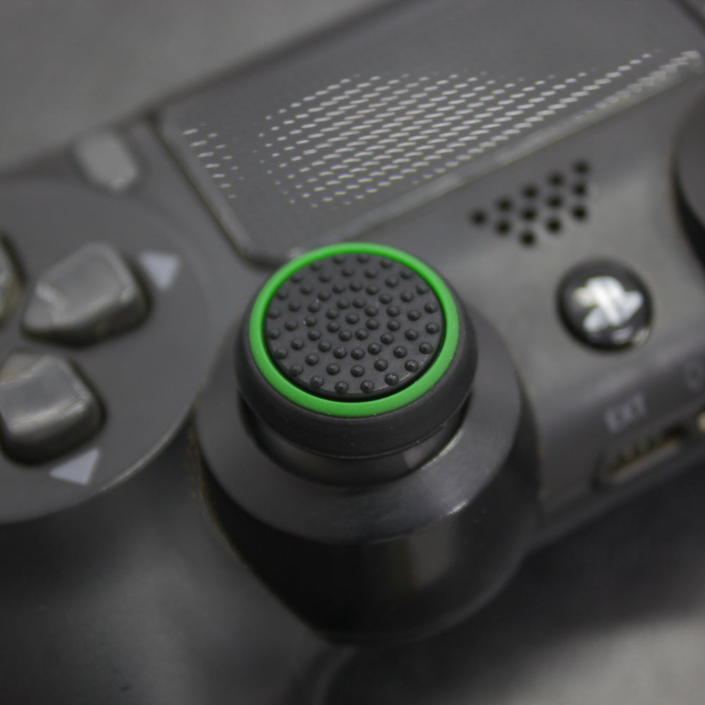 Protector de joystick negro con verde