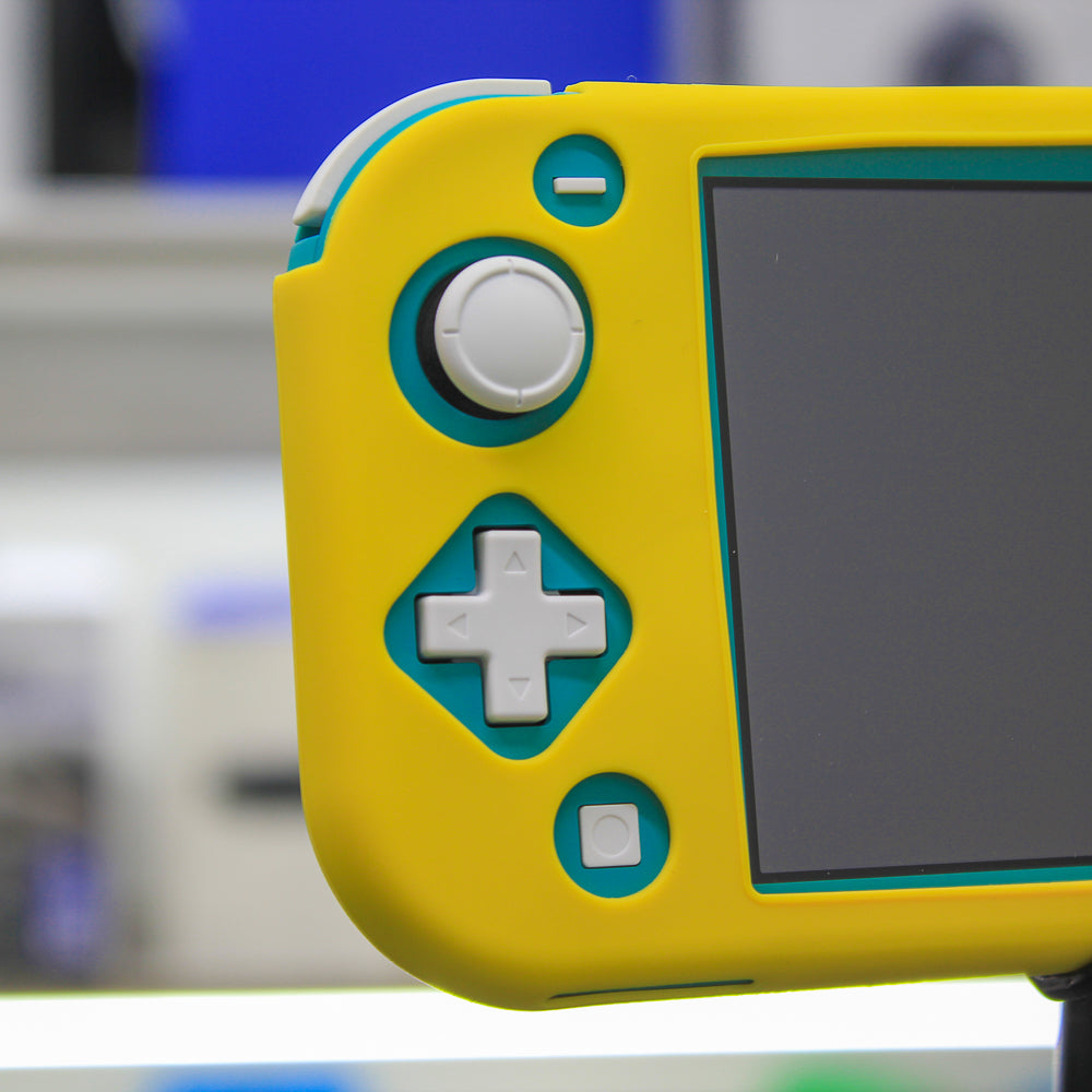 Cover de silicón amarillo para Nintendo Switch Lite