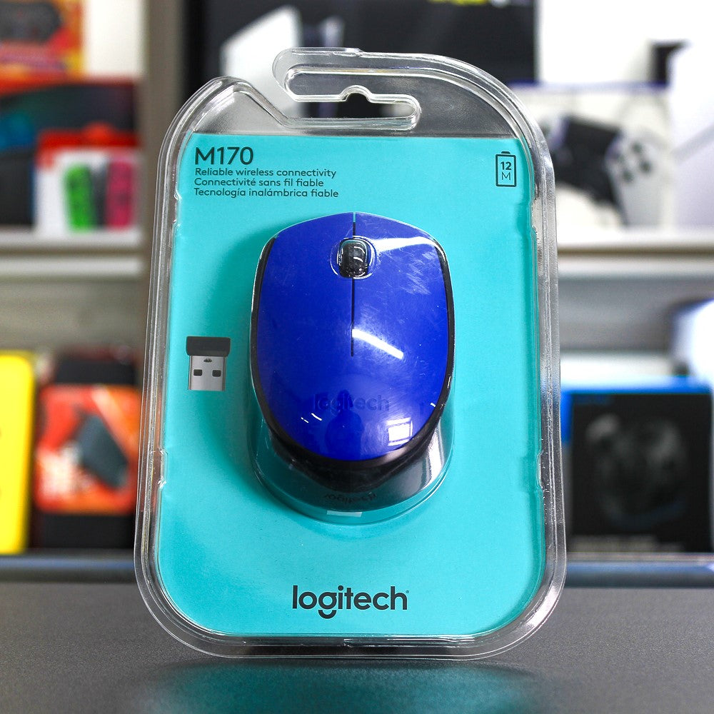 Mouse inalámbrico Logitech M170 Azul