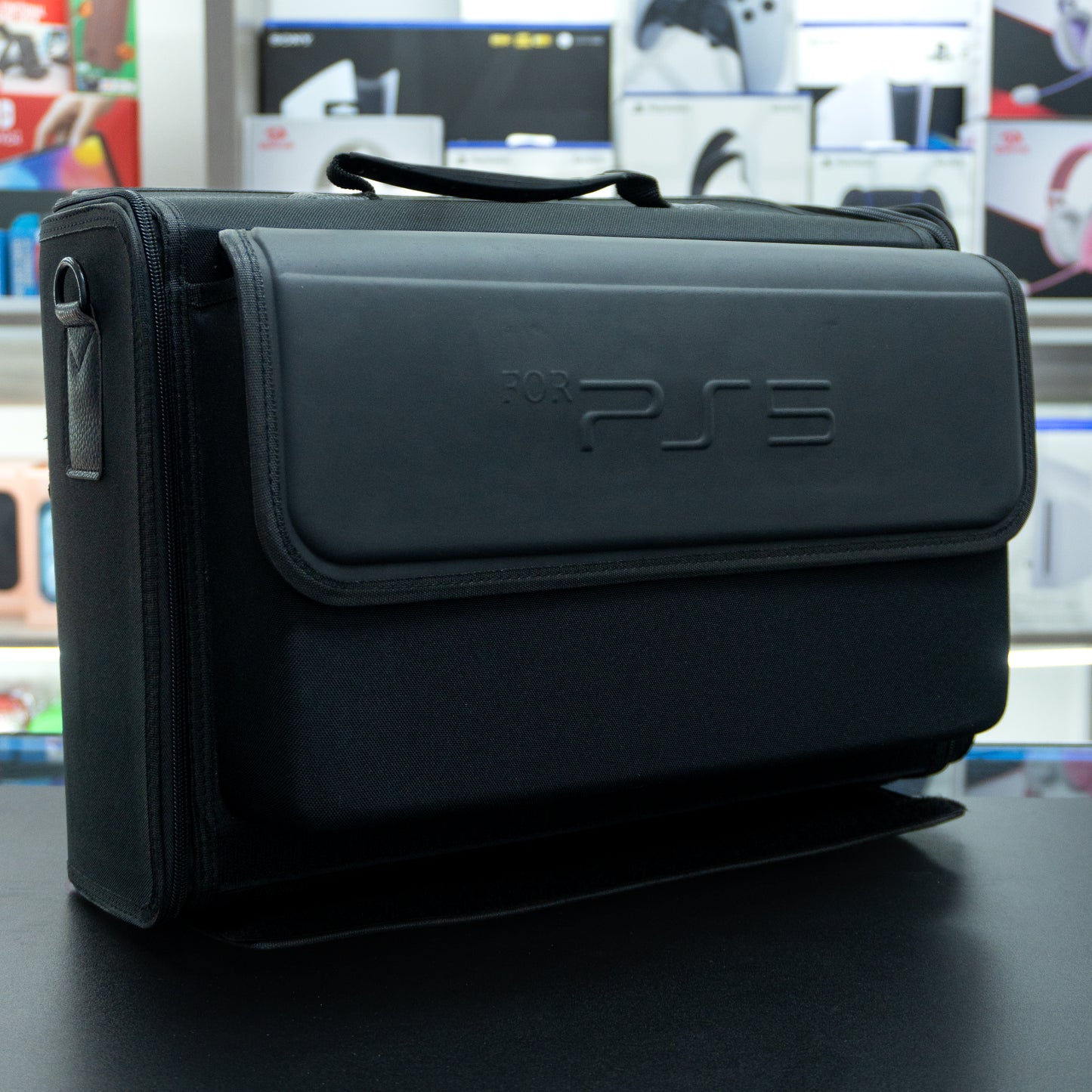 Maletín negro para PS5 Fat