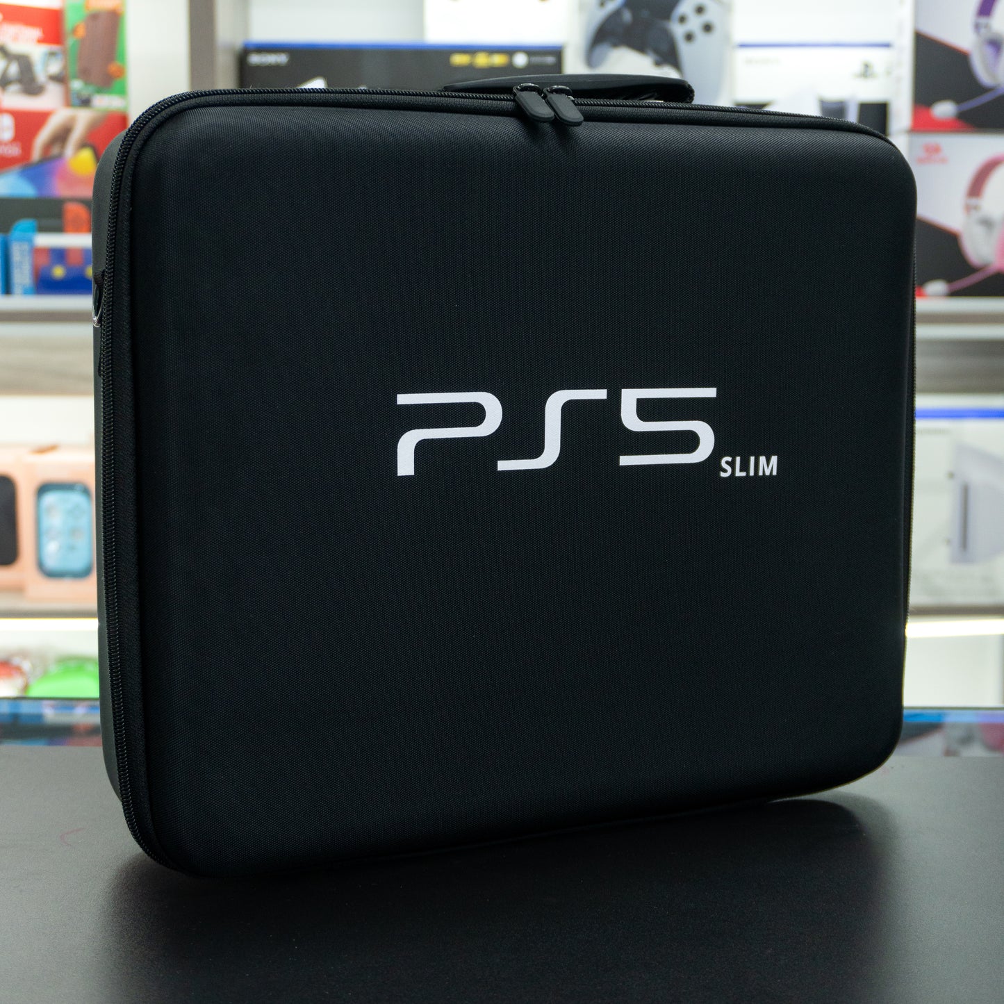 Maletín anti-golpes negro para PS5 Slim