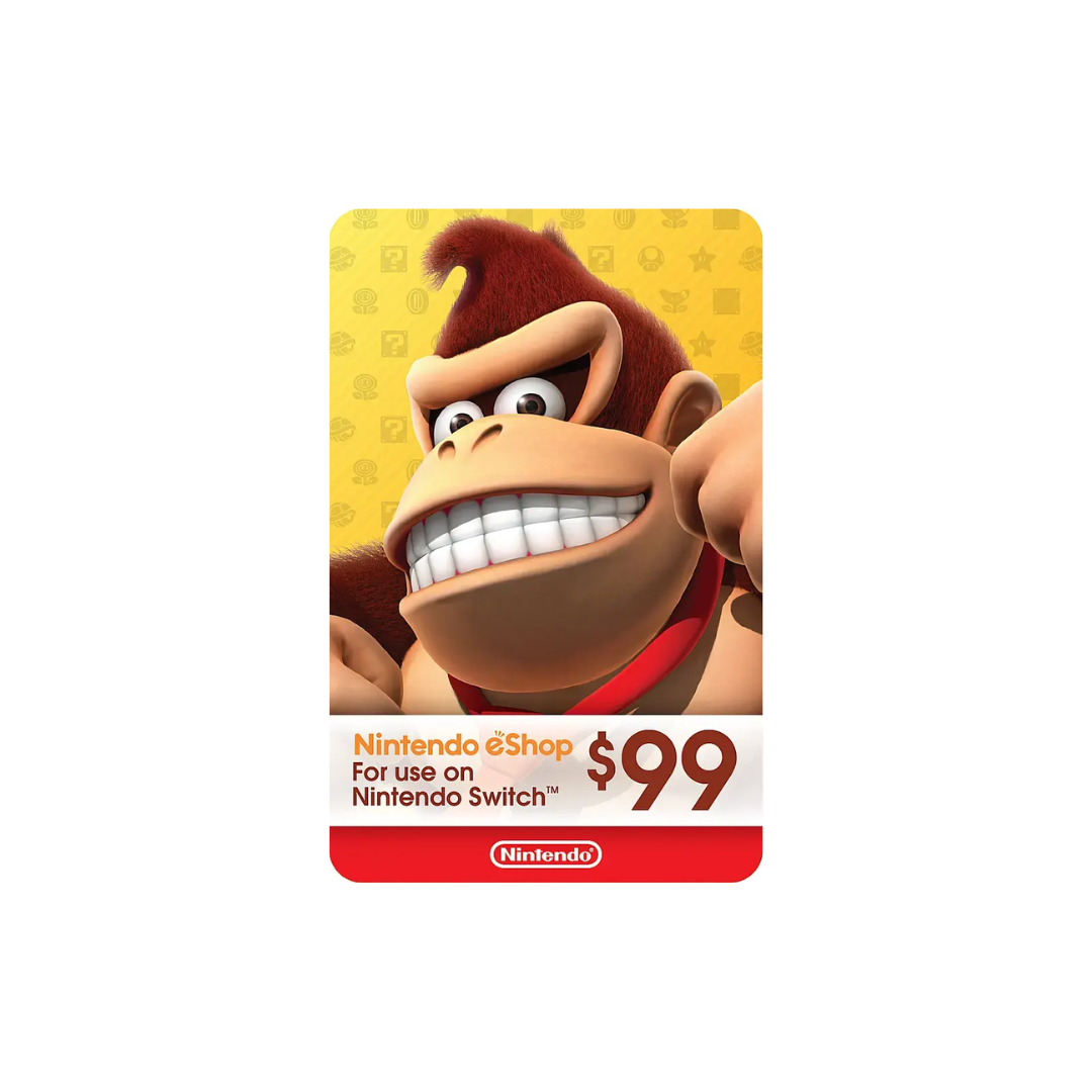 Tarjeta de regalo de Nintendo eShop de $99  [Digital - Región EEUU]