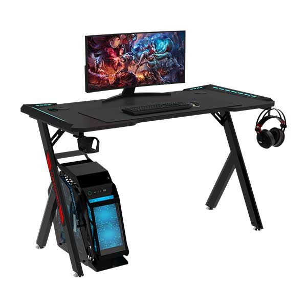 Mesa Gaming Desk R5-7 con Luces LED 140*60*72 CM