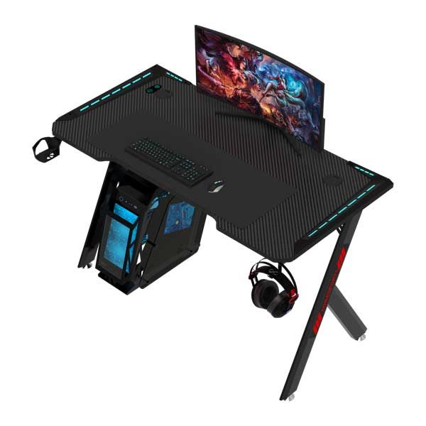 Mesa Gaming Desk R5-7 con Luces LED 140*60*72 CM