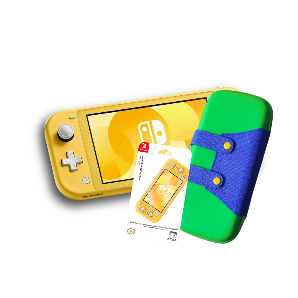 COMBO 3 - Nintendo Switch Lite USADA + Kit de protección + Estuche Protector