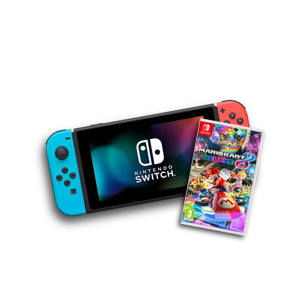 COMBO 2 - Nintendo Switch Neon USADA + Juego a elección