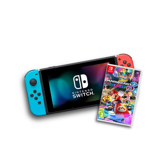 COMBO 2 - Nintendo Switch Neon USADA + Juego a elección