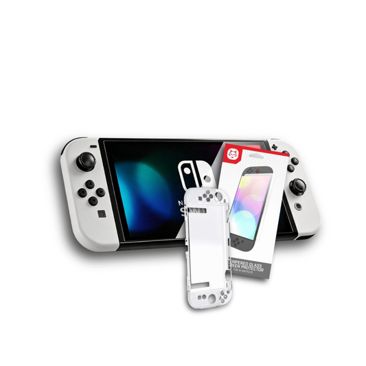 COMBO 1 - Nintendo Switch OLED USADA + Kit de protección