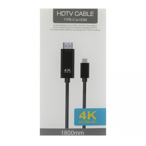 HDTV Cable tipo C a HDMI 4k