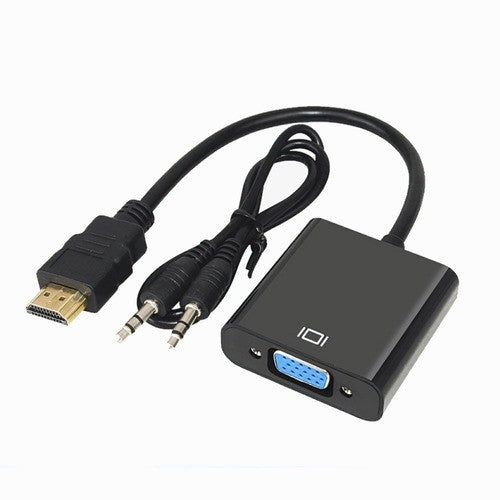 Adaptador HDMI a VGA con audio