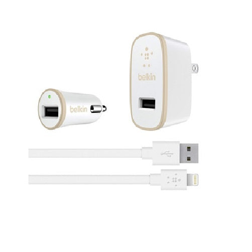 Cargador casa/carro belkin iPhone