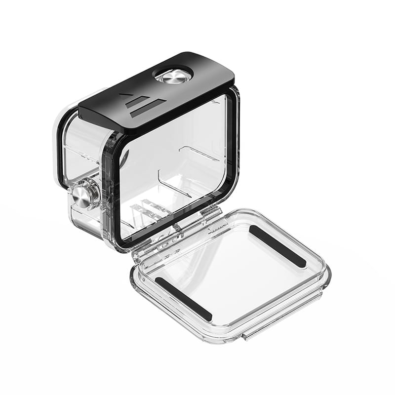 Carcasa De Aluminio CNC Para GoPro Hero 4/5 Session - Protector De Marco, Resistente Y Con Ventana Para Accesos